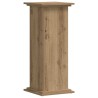Support pour plantes 33x33x80 cm bois d'ingénierie 544214544214