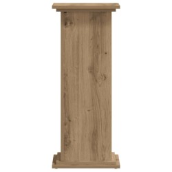 Support pour plantes 33x33x80 cm bois d'ingénierie 544214544214