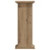 Support pour plantes 33x33x80 cm bois d'ingénierie 544214544214