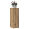Support pour plantes 33x33x100 cm bois d'ingénierie 544218544218