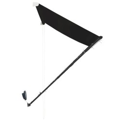 Auvent rétractable avec LED 200x150 cm Anthracite 544231544231