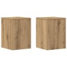 Supports pour plantes 2 pcs chêne artisanal bois d'ingénierie 544247544247