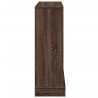Cadre de cheminée chêne marron 100x30x87,5 cm bois d'ingénierie 544248544248