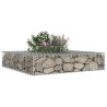 Lit surélevé gabion Argenté 100 x 100 x 20 cm Acier galvanisé 544273544273