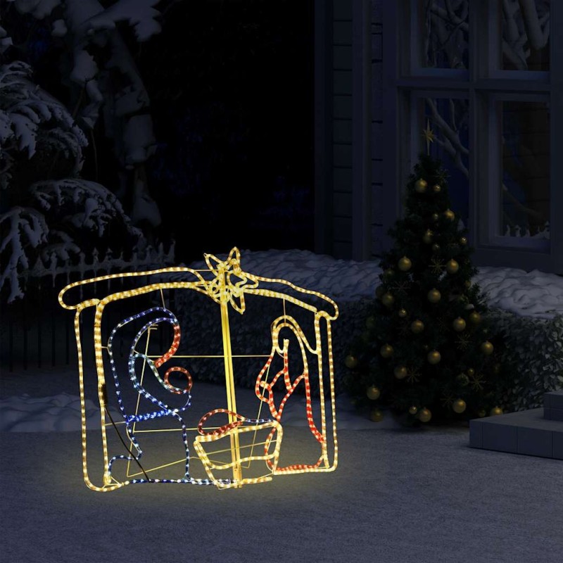 Décoration de la crèche de Noël 240 LED 116x41x87 cm 544292544292