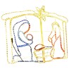 Décoration de la crèche de Noël 240 LED 116x41x87 cm 544292544292