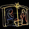 Décoration de la crèche de Noël 240 LED 116x41x87 cm 544292544292