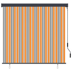 Store roulant d'extérieur 160x250 cm Jaune et bleu 544305544305