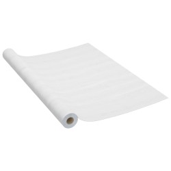 Film autoadhésif pour meubles Bois blanc 500x90 cm PVC 544330544330
