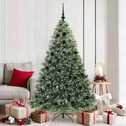 Sapin de Noël artificiel avec 300 LED Vert 180 cm PE et PVC 544366544366