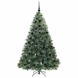 Sapin de Noël artificiel avec 300 LED Vert 180 cm PE et PVC 544366544366