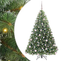 Sapin de Noël artificiel avec 300 LED Vert 180 cm PE et PVC 544367544367