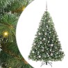 Sapin de Noël artificiel avec 300 LED Vert 180 cm PE et PVC 544367544367