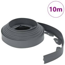 Bordures de pelouse Gris 1000 x 4 x 5 cm Plastique 544386544386