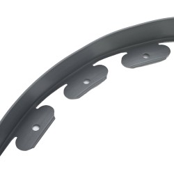 Bordures de pelouse Gris 4000 x 4 x 5 cm Plastique 544390544390