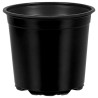 Pot à fleurs 50 pcs Noir Ø 15 x 13 cm Plastique 544400544400