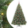 Sapin de Noël artificiel avec 300 LED Vert 180 cm PE et PVC 544406544406