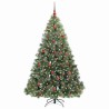 Sapin de Noël artificiel avec 300 LED Vert 180 cm PE et PVC 544406544406