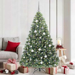 Sapin de Noël artificiel avec 300 LED Vert 180 cm PE et PVC 544407544407