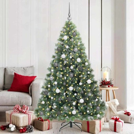 Sapin de Noël artificiel avec 300 LED Vert 180 cm PE et PVC 544407544407