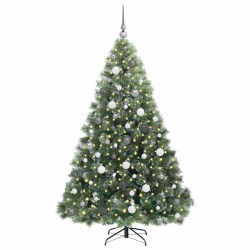 Sapin de Noël artificiel avec 300 LED Vert 180 cm PE et PVC 544407544407