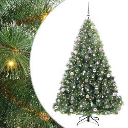 Sapin de Noël artificiel avec 300 LED Vert 210 cm PE et PVC 544438544438