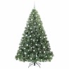 Sapin de Noël artificiel avec 300 LED Vert 210 cm PE et PVC 544439544439
