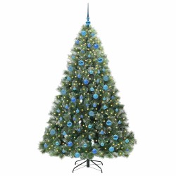 Sapin de Noël artificiel avec 300 LED Vert 180 cm PE et PVC 544440544440