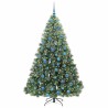 Sapin de Noël artificiel avec 300 LED Vert 180 cm PE et PVC 544440544440