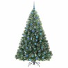 Sapin de Noël artificiel avec 300 LED Vert 180 cm PE et PVC 544440544440