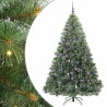 Sapin de Noël artificiel avec 300 LED Vert 210 cm PE et PVC 544441544441