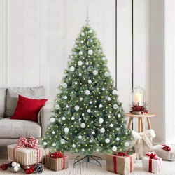 Sapin de Noël artificiel avec 300 LED Vert 180 cm PE et PVC 544447544447