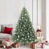 Sapin de Noël artificiel avec 300 LED Vert 180 cm PE et PVC 544447544447