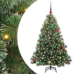 Sapin de Noël artificiel avec 150 LED Vert 150 cm PE et PVC 544448544448