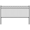 Clôture à pointe Baarlo Noir 200 x 130 cm 544466544466