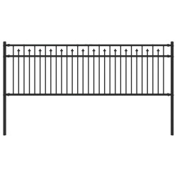 Clôture à pointe Baarlo Noir 200 x 110 cm 544474544474