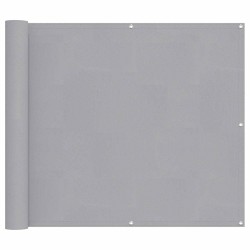 Écran de balcon Gris clair 100 x 1000 cm Tissu Oxford 544476544476