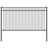 Clôture à pointe Baarlo Noir 200 x 150 cm 544477544477
