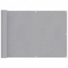 Écran de balcon Gris clair 75 x 200 cm Oxford alu enduit de PU 544483544483
