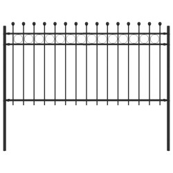 Clôture en anneau Tilburg Noir 200 x 150 cm 544494544494