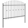 Clôture à Pointe Asten Noir 544505544505