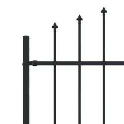 Clôture à Pointe Asten Noir 544505544505