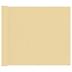 Écran de balcon Sable 100 x 500 cm Tissu Oxford 544513544513