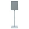 Stand de Poster sur Pied Argenté 32,5 x 27 x 126 cm Fonte 544523544523