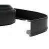 Bordures de pelouse Noir 2000 x 4 x 5 cm Plastique 544543544543