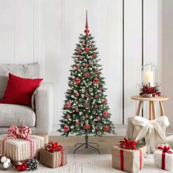 Sapin de Noël artificiel Vert 120 cm PVC, plastique et acier 544580544580