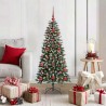 Sapin de Noël artificiel Vert 120 cm PVC, plastique et acier 544580544580