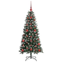 Sapin de Noël artificiel Vert 120 cm PVC, plastique et acier 544580544580