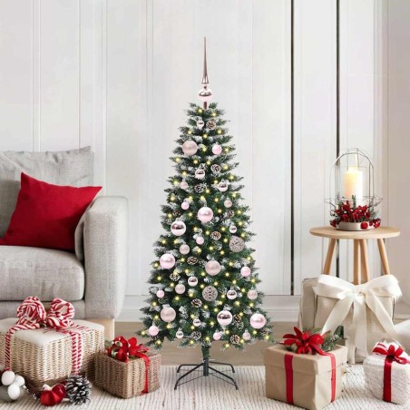 Sapin de Noël artificiel Vert 120 cm PVC, plastique et acier 544581544581