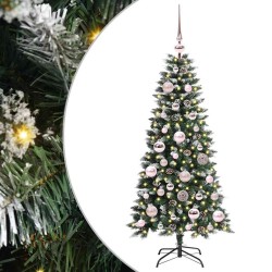 Sapin de Noël artificiel Vert 120 cm PVC, plastique et acier 544581544581